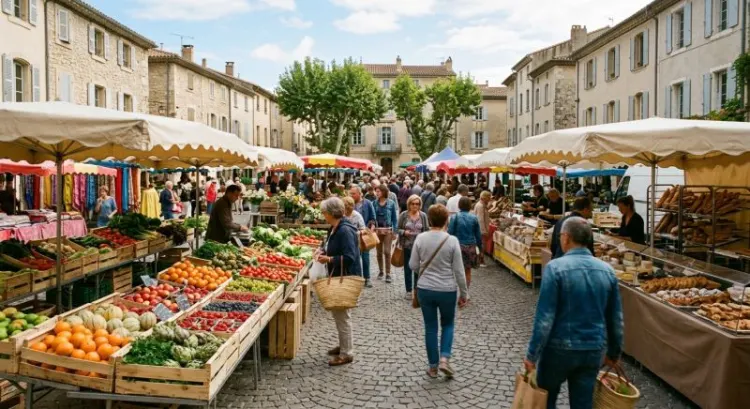 Les marchés hebdomadaires du Roannais : jours, horaires et adresses
